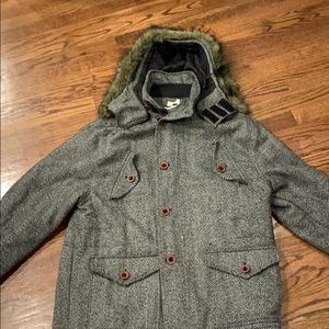 Marc Ecko Cut and Sew men’s parka large